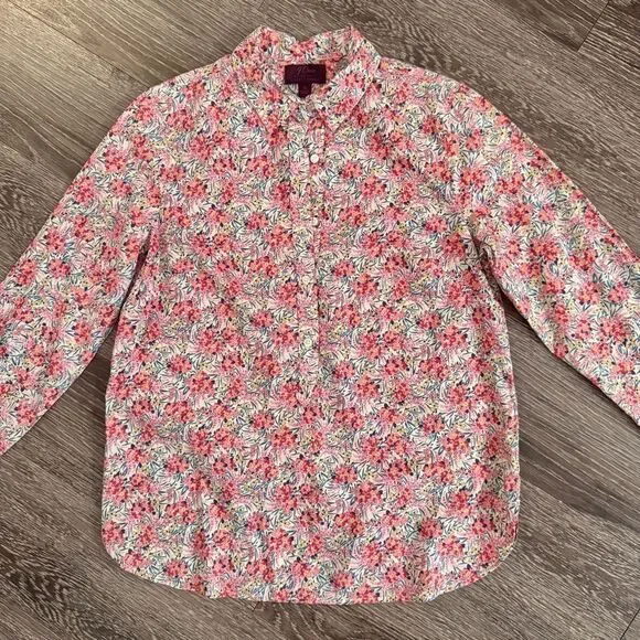 J. Crew Liberty London Popover Shirt - Picture 2 of 9